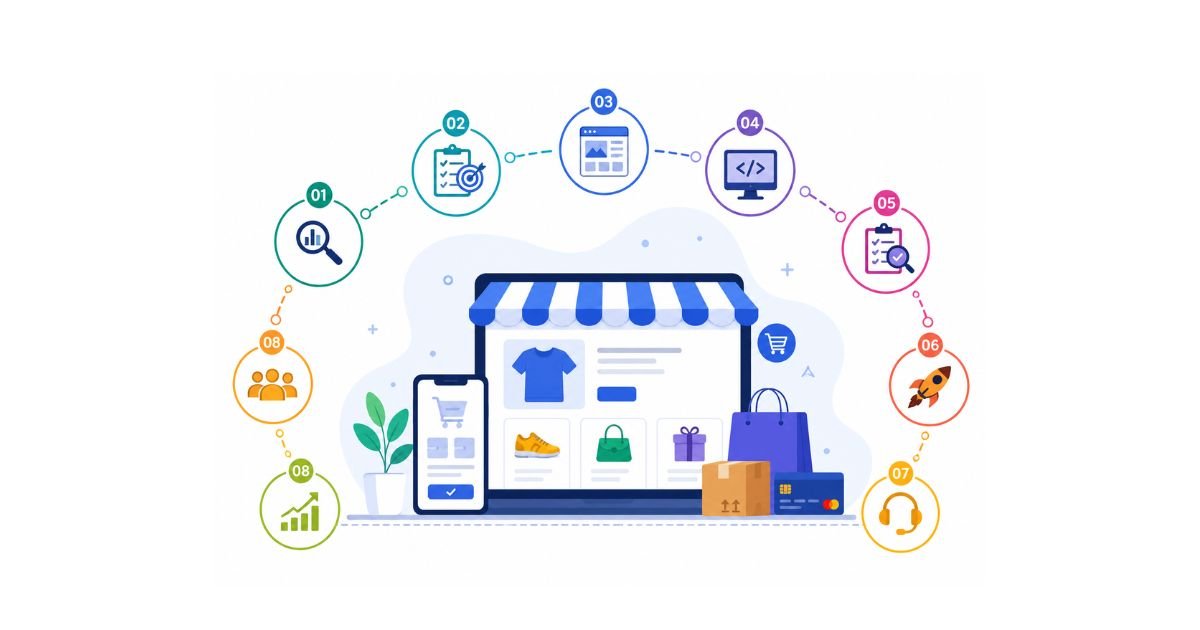 E-commerce Website Development Process: A Step-by-Step Guide